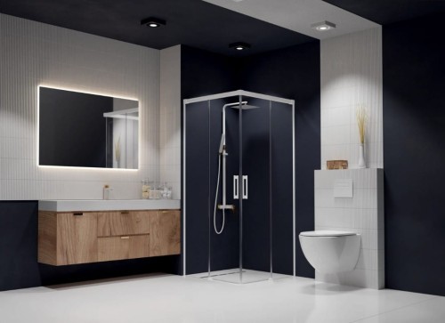 Kabina prysznicowa Radaway Idea White KDD 80x80x200,5 biała