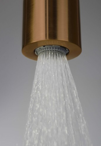 Deszczownica 1-funkcyjna brąz szczotkowany Silia Deante