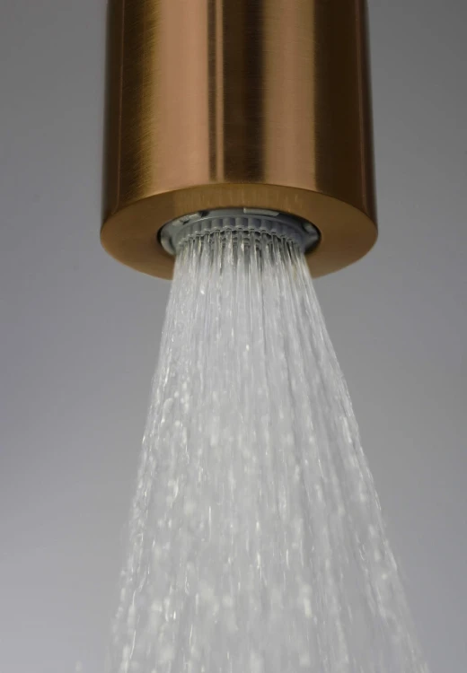 Deszczownica 1-funkcyjna brąz szczotkowany Silia Deante