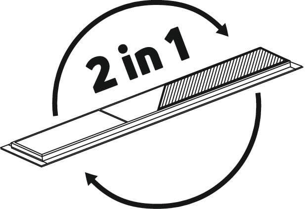 Odpływ liniowy 100 cm odwracalny Deante KOS N10D