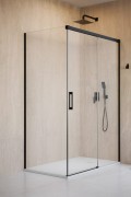 Kabina prysznicowa Radaway Idea 8 Black KDJ prawa