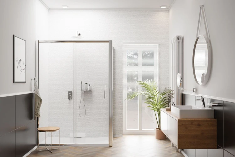 Bateria natryskowa podtynkowa z przełącznikiem natrysku Deante Agawa BQG_045P