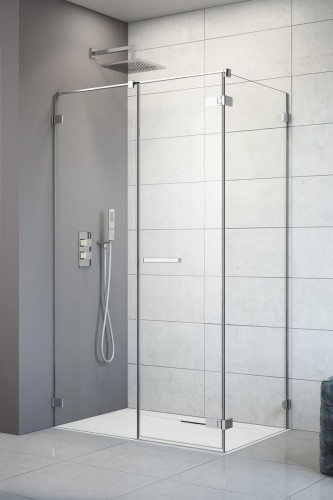 Kabina Radaway Arta KDS II 140x100x200 lewa, szkło przejrzyste