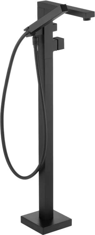 Bateria wannowa wolnostojąca nero czarna Blur Deante