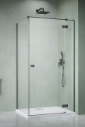 Kabina prysznicowa Radaway Essenza 8 Brushed GunMetal KDJ prawa