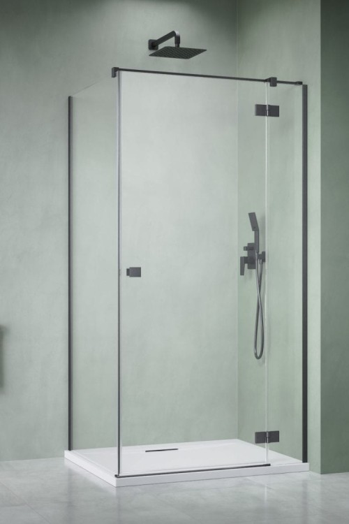 Kabina prysznicowa Radaway Essenza 8 Brushed GunMetal KDJ prawa