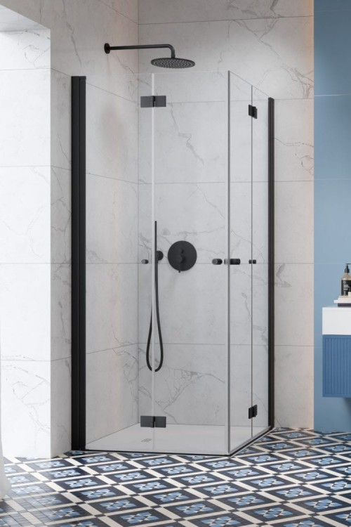 Kabina prysznicowa Radaway Nes 8 Black KDD B 80x80x200