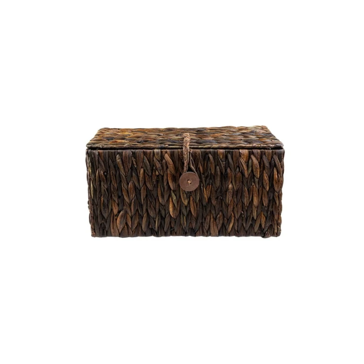 Skrzynia z hiacyntu nataria 418s brąz 40x20x20cm koszoplotka