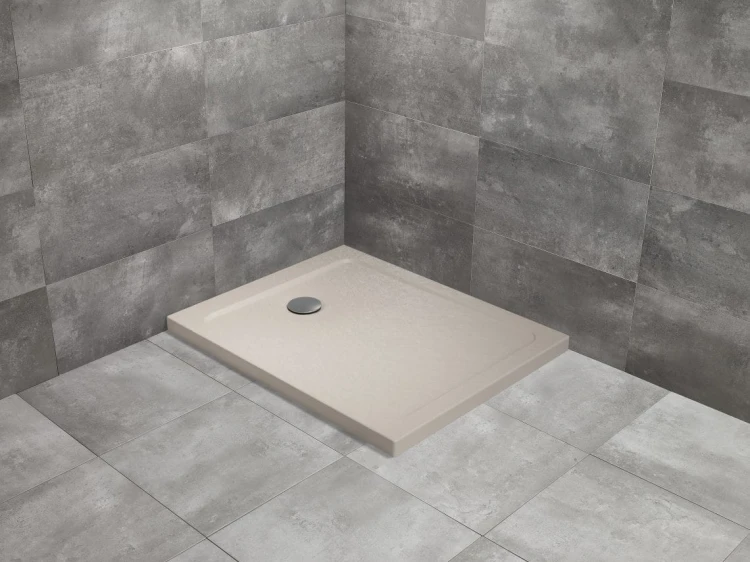 Brodzik prostokątny Radaway Doros F 90x70 Stone kaszmirowy