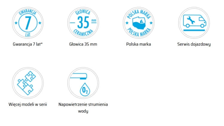 Deante Chaber Bateria umywalkowa stojąca z ruchomą wylewką