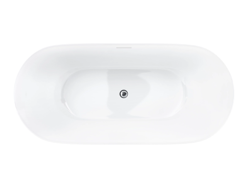 Wanna wolnostojąca olvena v041mch 150 cm korek klik klak chrom