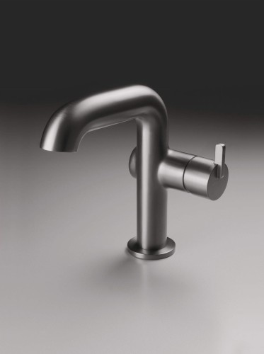 Bateria umywalkowa stojąca Silia Deante titanium