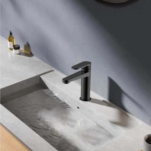 Bateria umywalkowa Cetus Matt Black Lavita