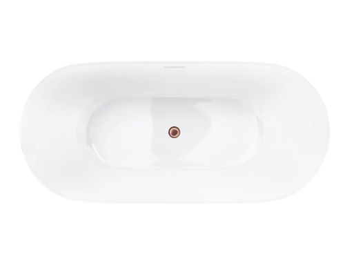 Wanna wolnostojąca olvena v041mrg 150 cm korek klik klak różowe złoto