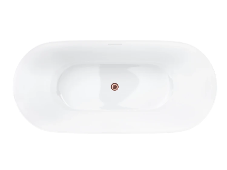 Wanna wolnostojąca olvena v041mrg 150 cm korek klik klak różowe złoto