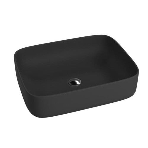 Umywalka nablatowa Galera Black Mat Lavita