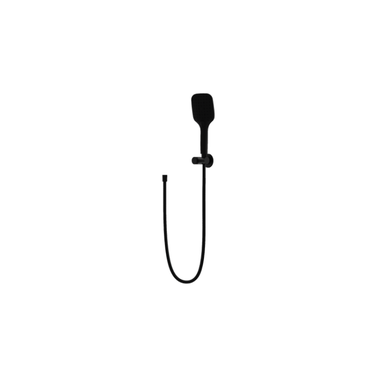 Zestaw prysznicowy z uchwytem Cetus Matt Black Lavita