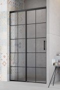 Drzwi prysznicowe Idea Black DWJ Factory Radaway lewe