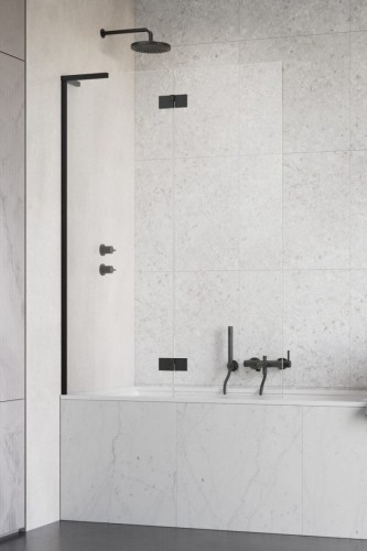 Parawan nawannowy Radaway Essenza 8 SL Black PND II lewy