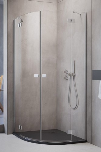 Kabina półokrągła Radaway Essenza PDD 100x90x200 szkło przejrzyste