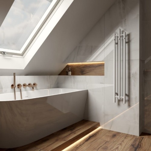 Grzejnik łazienkowy Calentador White 1620 Lavita