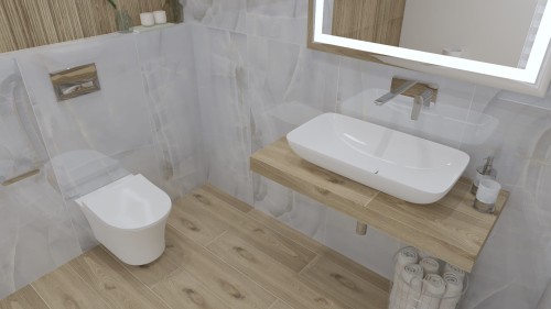 Umywalka nablatowa Toro Lavita