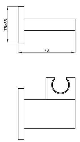 Uchwyt słuchawkowy KOHLMAN QW004
