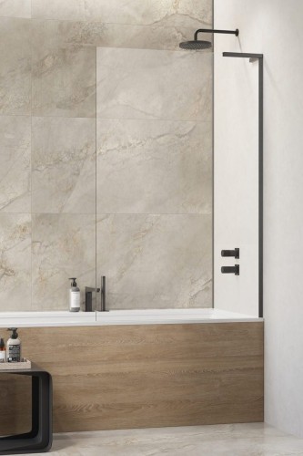 Parawan nawannowy Radaway Modo SL Brushed GunMetal PNJ II prawy