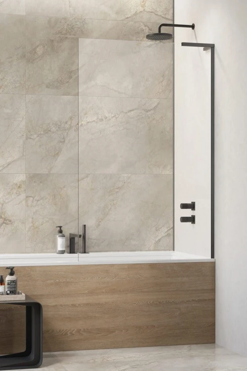 Parawan nawannowy Radaway Modo SL Brushed GunMetal PNJ II prawy