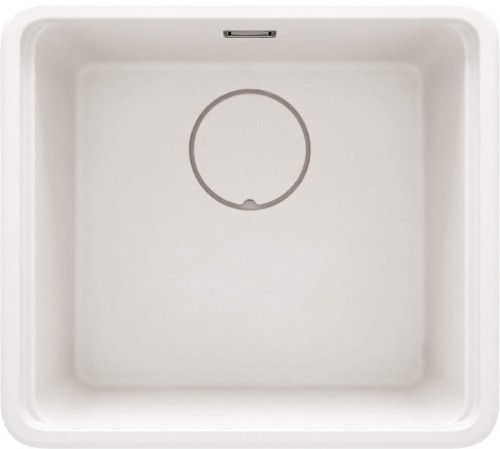 Zlewozmywak granitowy 1-komorowy alabaster Momi Deante