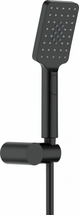 Zestaw prysznicowy punktowy nero czarny Alpinia Deante