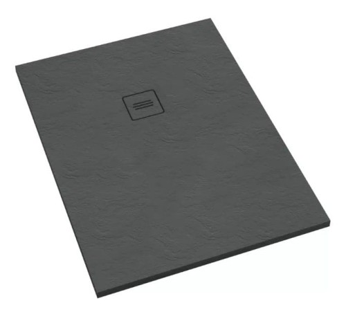 Brodzik prostokątny PROTOS GREY Stone 70x120 Schedpol Schedline, szary