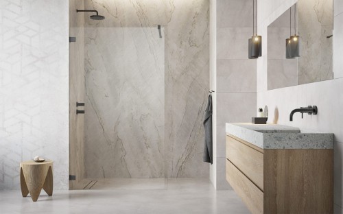 Kabina prysznicowa Radaway Essenza Pro 8 Brushed GunMetal Walk-in II