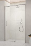 Drzwi prysznicowe Idea Brushed Nickel DWJ Radaway prawe przejrzyste