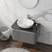 Szafka wisząca z blatem Vermont Grey 800 Lavita