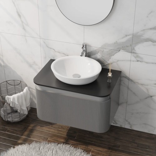 Szafka wisząca z blatem Vermont Grey 800 Lavita