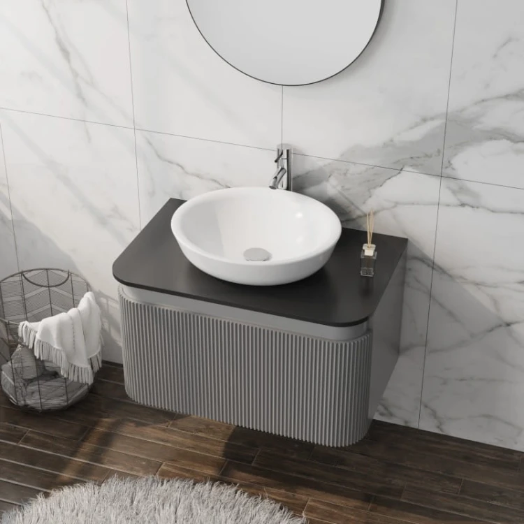 Szafka wisząca z blatem Vermont Grey 800 Lavita