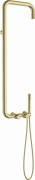 Deszczownica z baterią prysznicową Silia Deante złoto szczotkowane