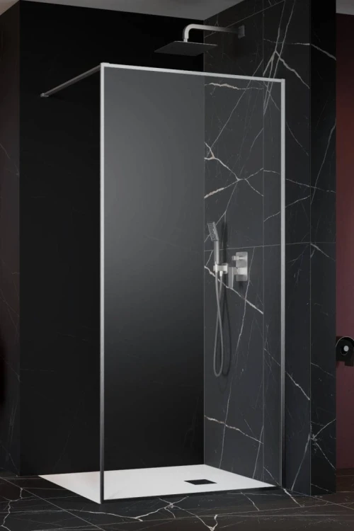 Kabina prysznicowa walk-in Radaway Modo F Brushed Nickel II