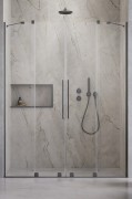 Drzwi prysznicowe Furo Brushed GunMetal DWD Radaway