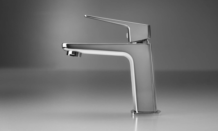 Bateria umywalkowa stojąca chrom Blur Deante