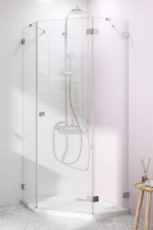 Kabina pięciokątna Radaway Essenza Pro PTJ 100x80x200 prawa przejrzysta