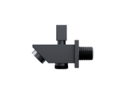 Wylewka wannowo prysznicowa corsan cmw6 z przełącznikiem ciśnieniowym do słuchawki prysznicowej czarna