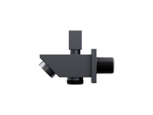 Wylewka wannowo prysznicowa corsan cmw6 z przełącznikiem ciśnieniowym do słuchawki prysznicowej czarna