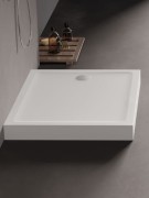 Brodzik prostokątny New Trendy Mild 80x90x11,5