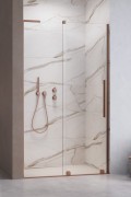 Drzwi prysznicowe Furo SL Brushed Copper DWJ Radaway lewe miedź