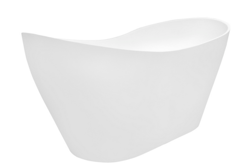 Wanna wolnostojąca Besco VIYA 160x70 cm biała + bateria Varium