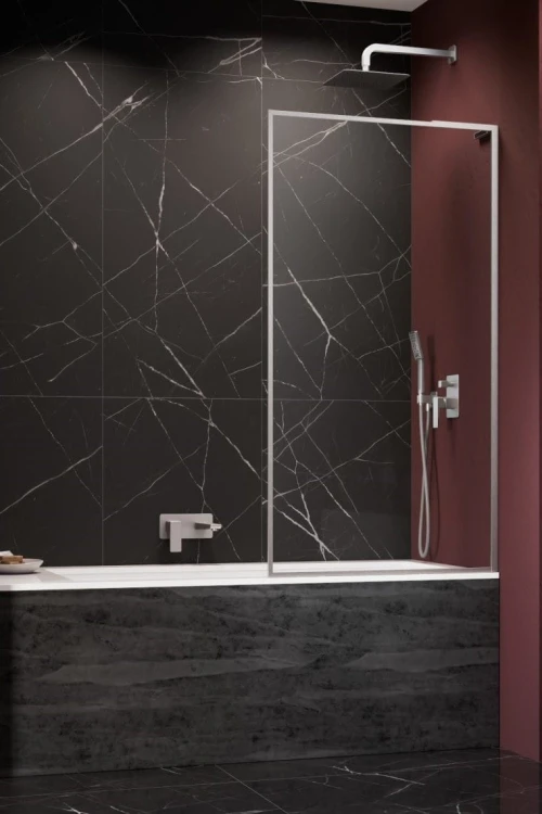 Parawan nawannowy Radaway Modo F SL Brushed Nickel PNJ II prawy