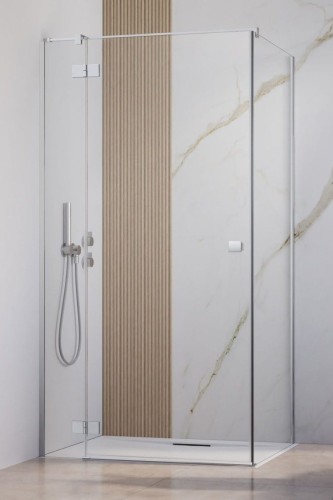 Kabina Radaway Essenza KDJ 80x80x200 lewa, szkło przejrzyste