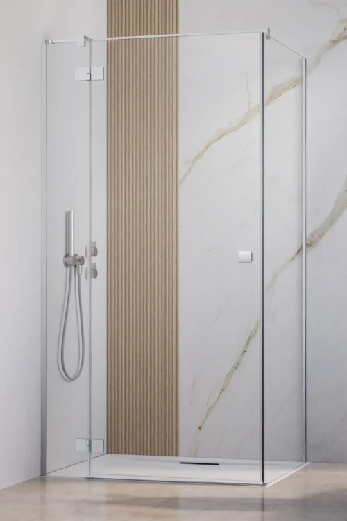 Kabina Radaway Essenza KDJ 80x80x200 lewa, szkło przejrzyste